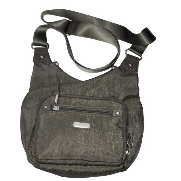 Baggallini Crossbody Bag Travel Purse Lightweight Shoulder Bag Olive Green - Picture 2 of 8